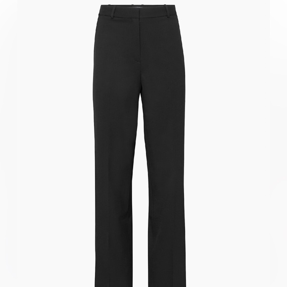 Babaton Black Wide Leg Pants - Picture 1 of 6
